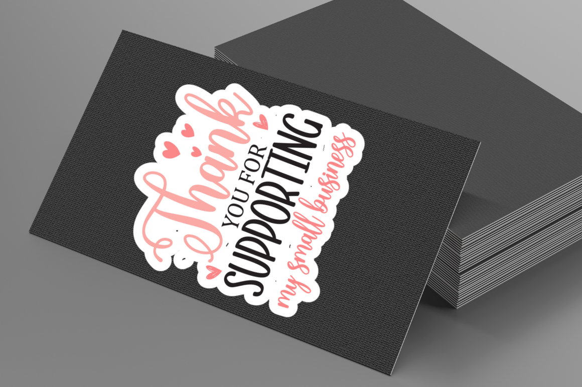 Business Packaging Stickers Bundle