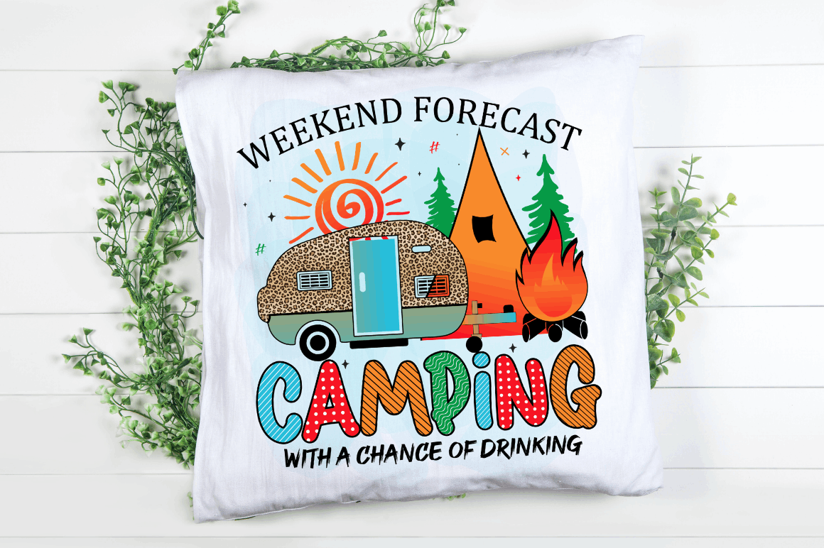 Camping Sayings Quotes Sublimation Bundle