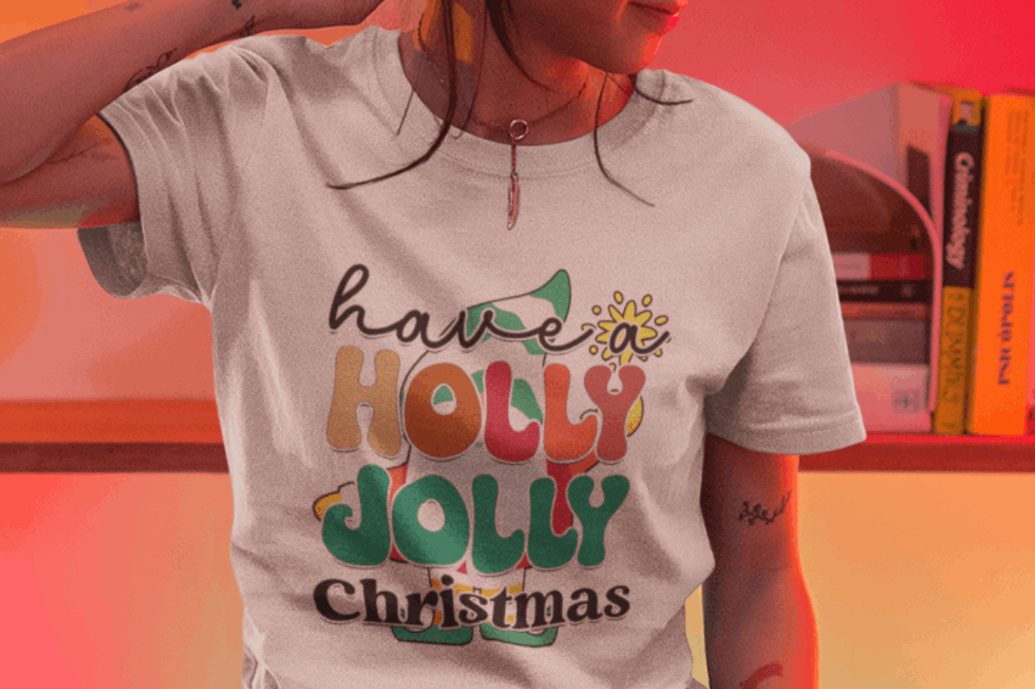 Retro Christmas Sublimation