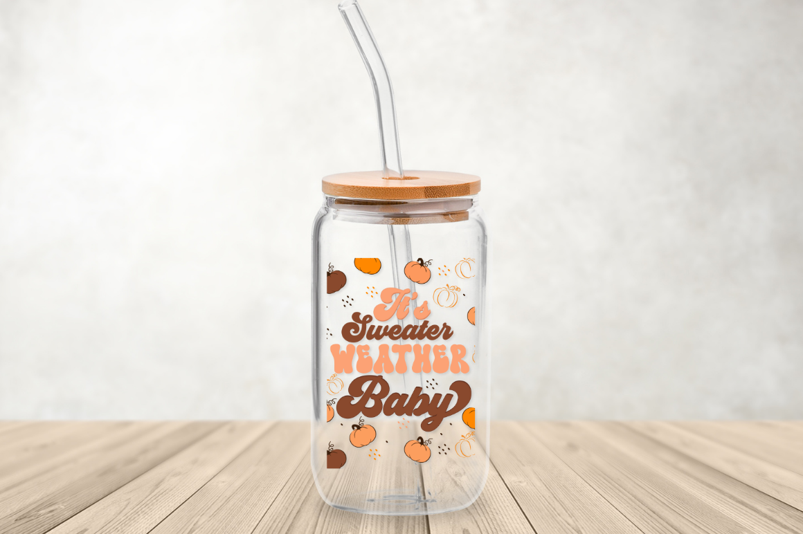 Fall Can Glass Svg Bundle