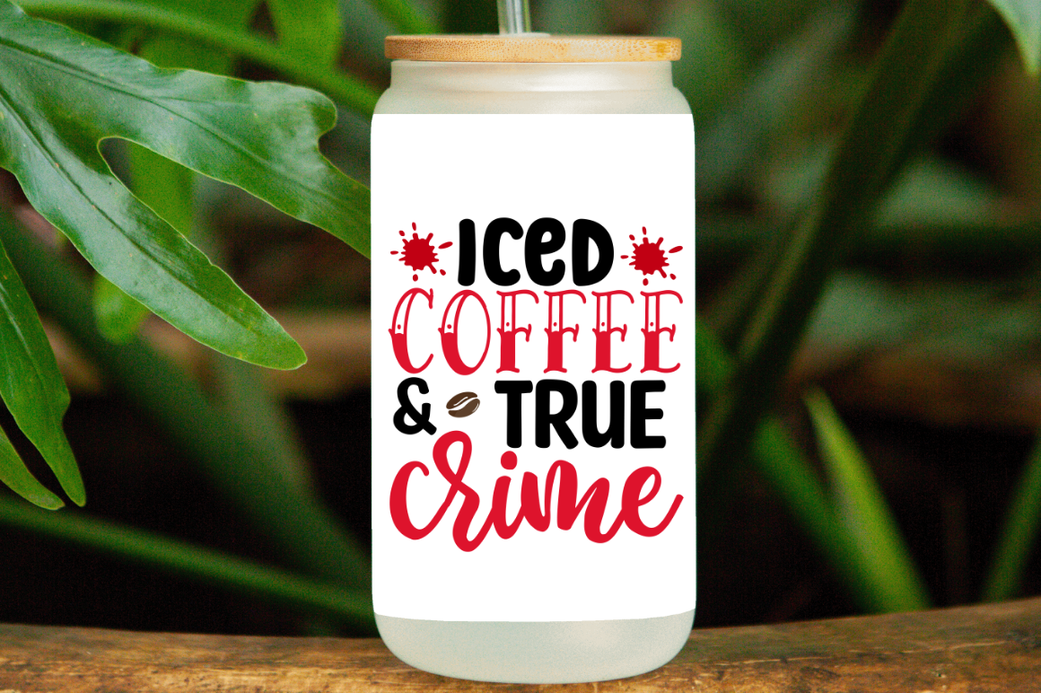 True Crime Wrap For Libbey Glass SVG Bundle