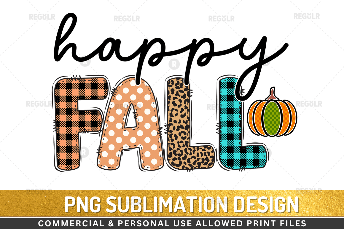 Fall Autumn Sublimation PNG Design Bundle