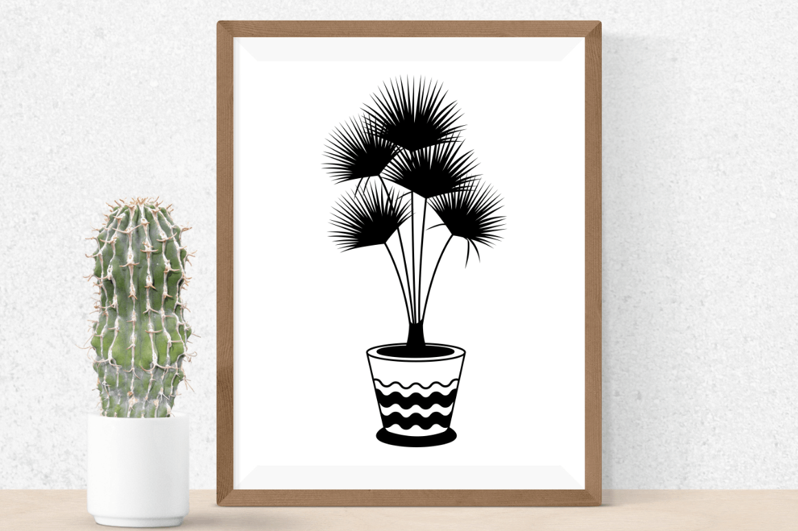 Potted Plants Svg Bundle