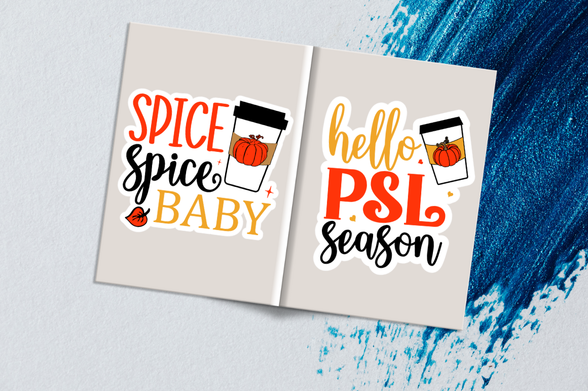 Fall Pumpkin Spice Sticker Bundle