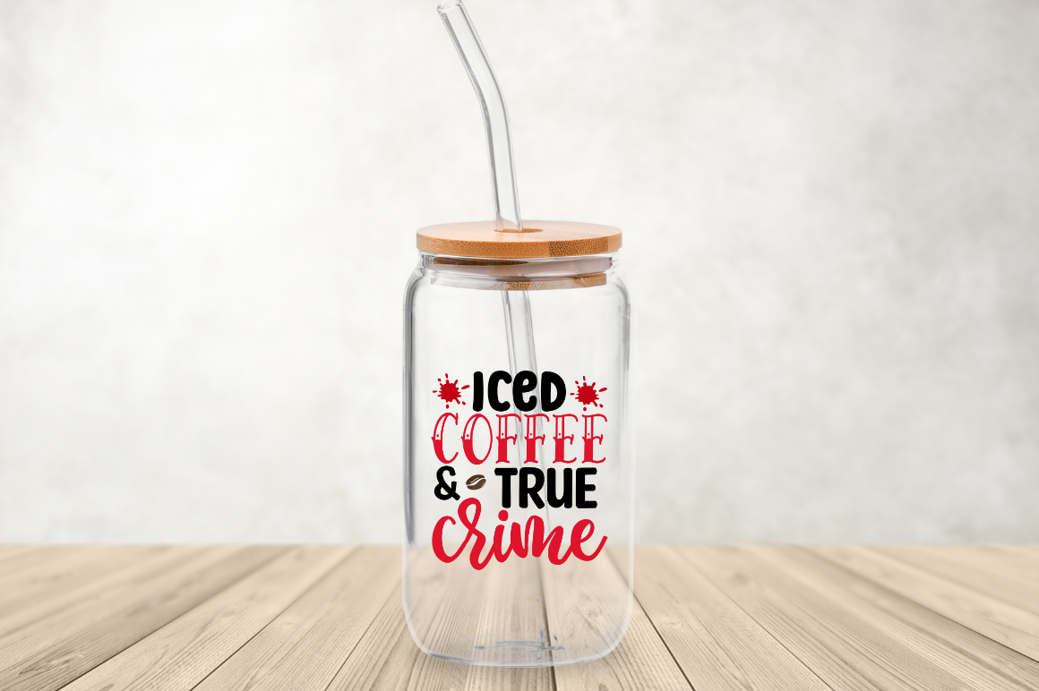 True Crime Wrap For Libbey Glass SVG Bundle