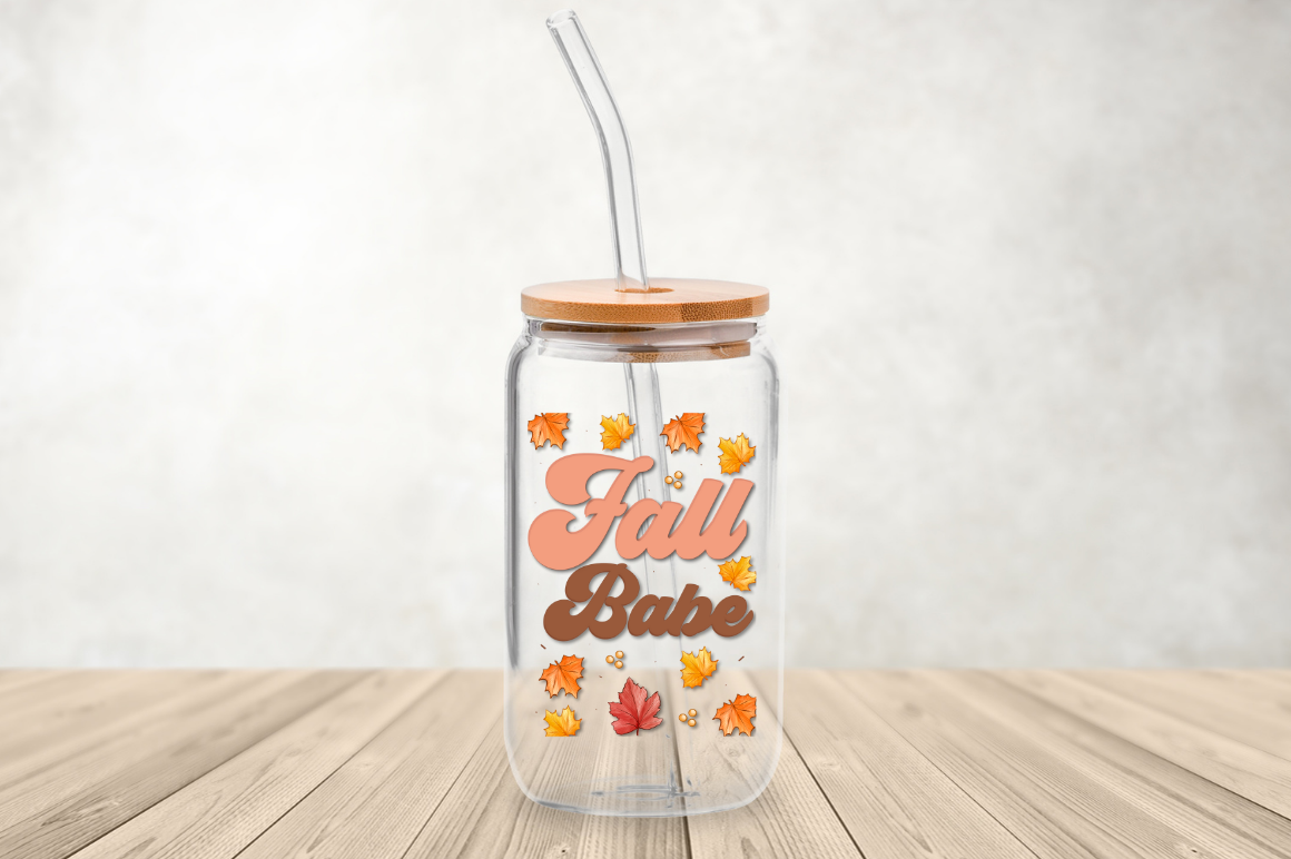 Fall Can Glass Svg Bundle