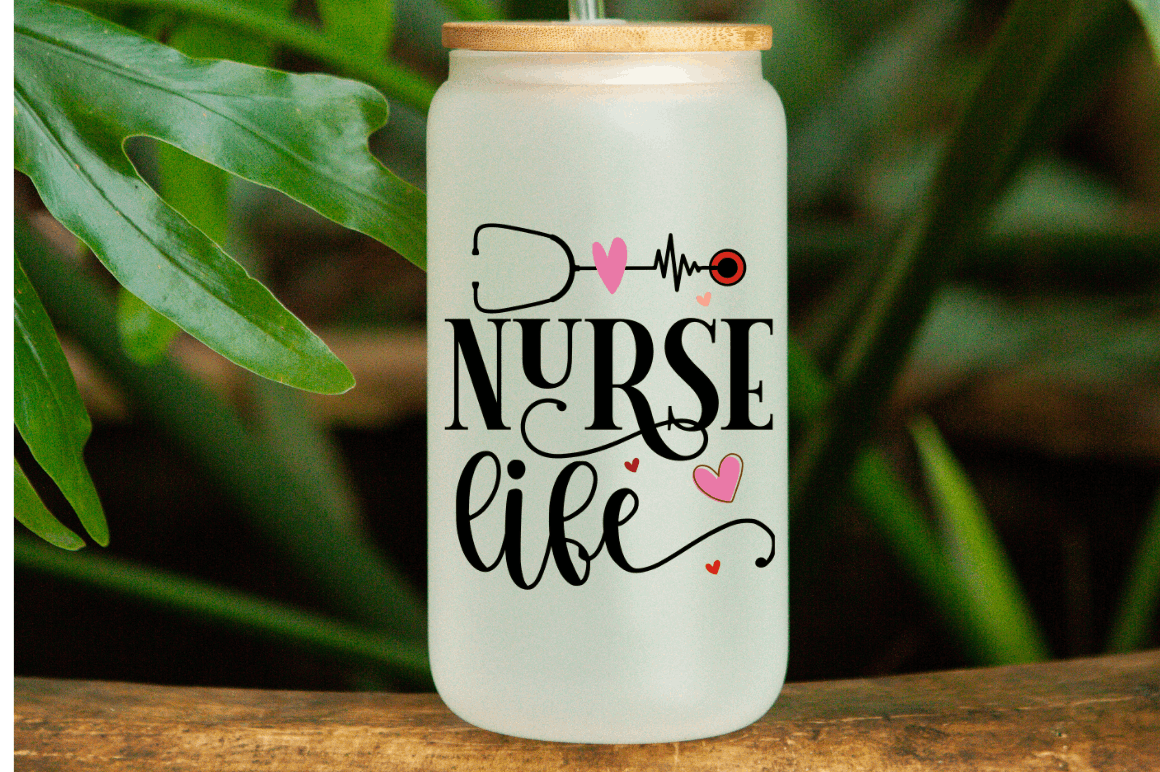 Registered Nurse Glass Can Full Wrap Bundle