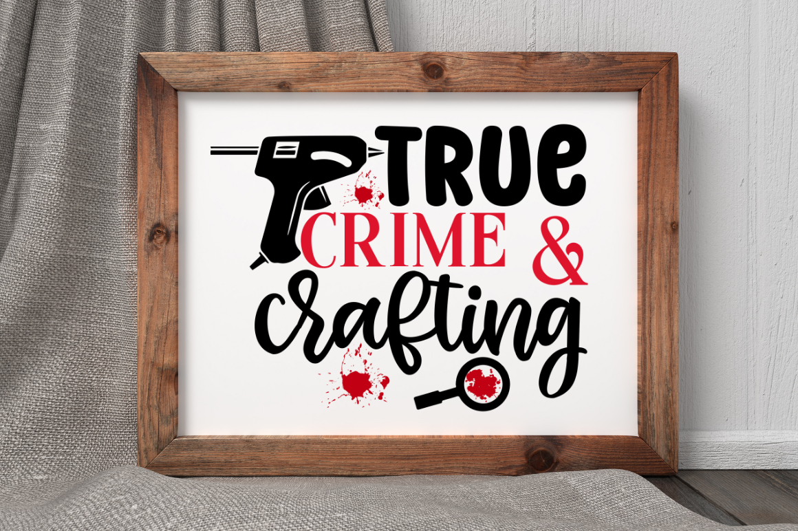 True Crime SVG PNG Design Bundle