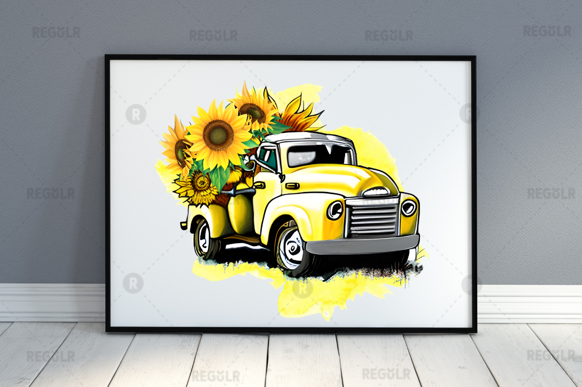 Sunflower Sublimation Design bundle