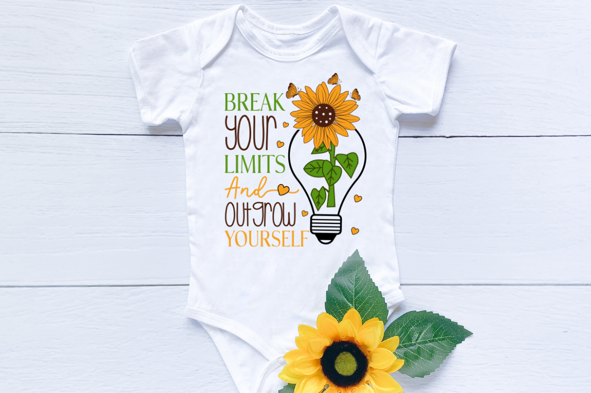 Sunflower Quotes Sublimation Bundle