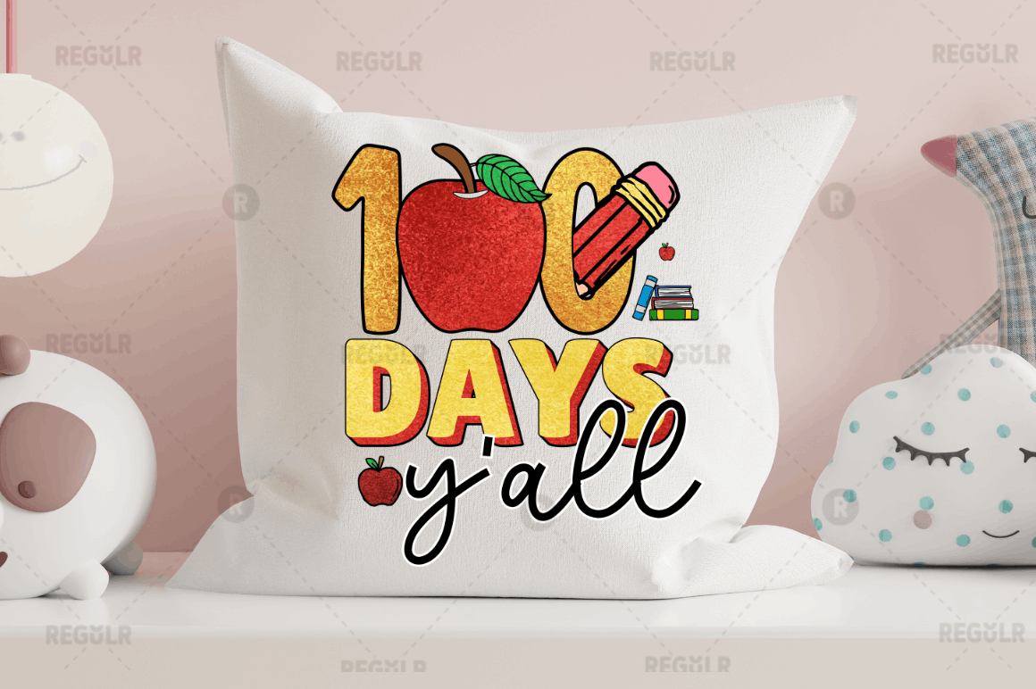 100 Days Of School Sublimation PNG Bundle