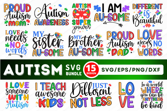 Autism SVG Bundle