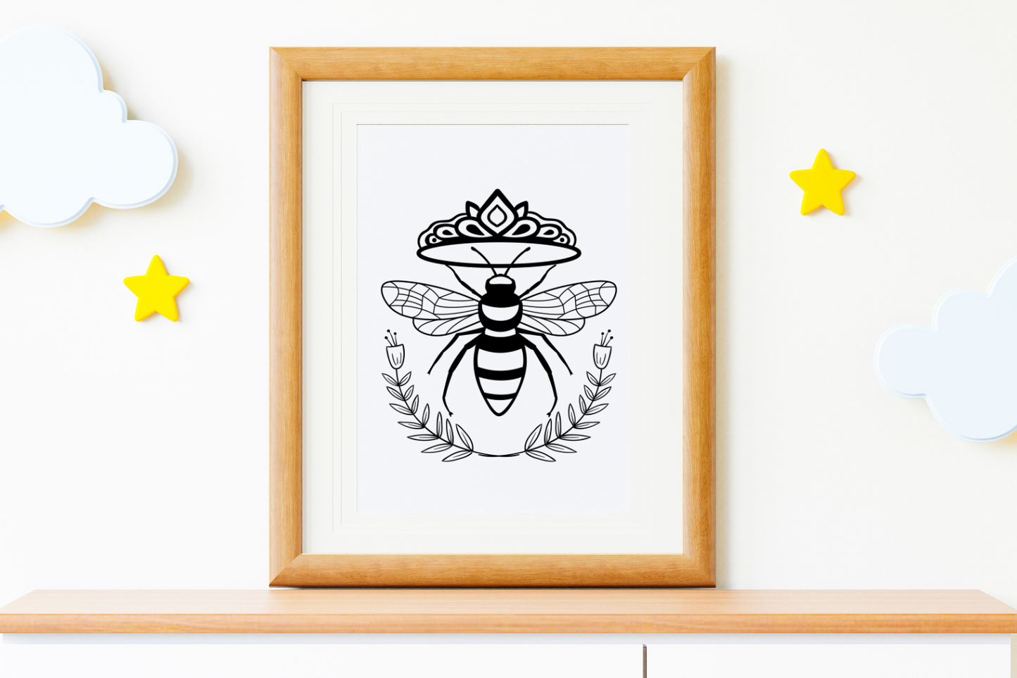 Bee With Flower SVG Bundle