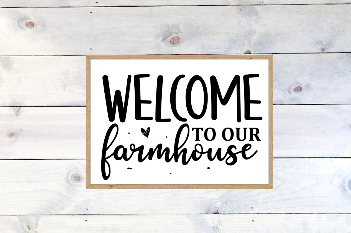 Farmhouse Home Sign Bundle