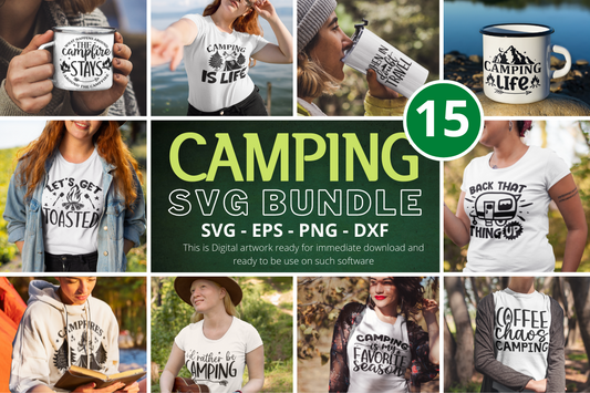 Camping Svg Bundle