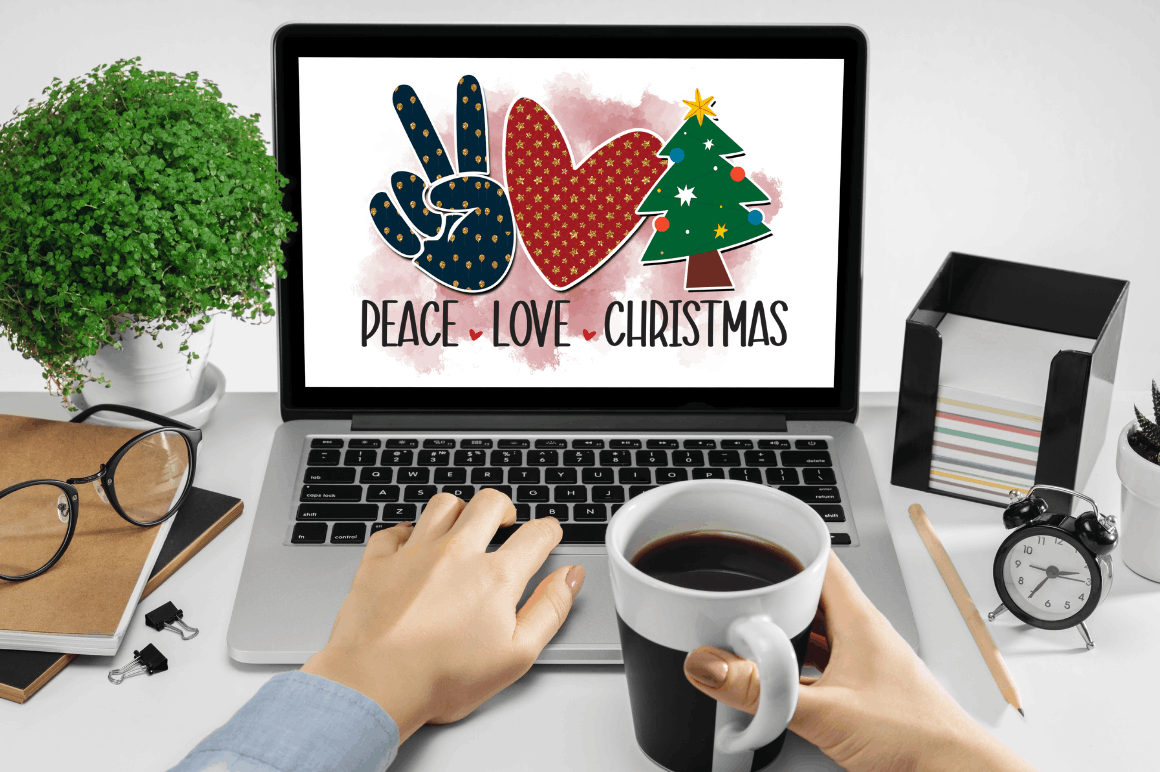 Peace Love Christmas Sublimation Bundle