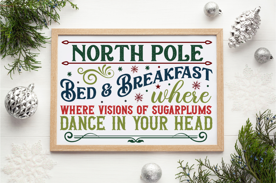 Santa Christmas Sign Bundle