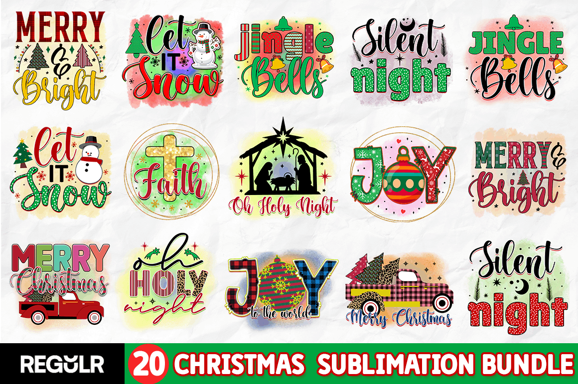 Christmas Sublimation Bundle