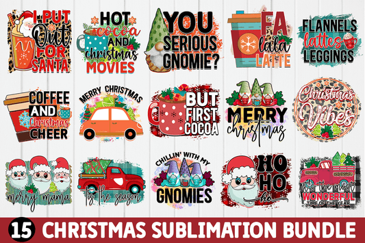 Christmas Sublimation Design Bundle