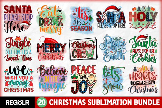 Christmas Sublimation Bundle