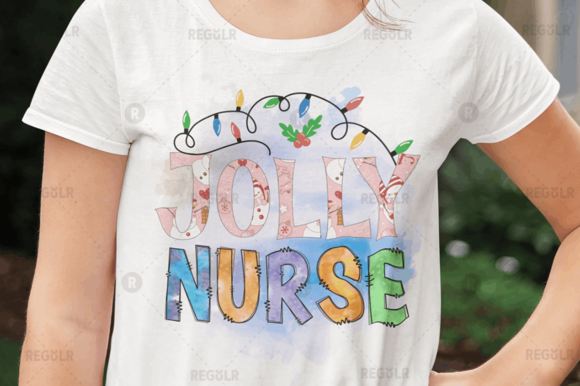 Christmas Nurse Sublimation Bundle