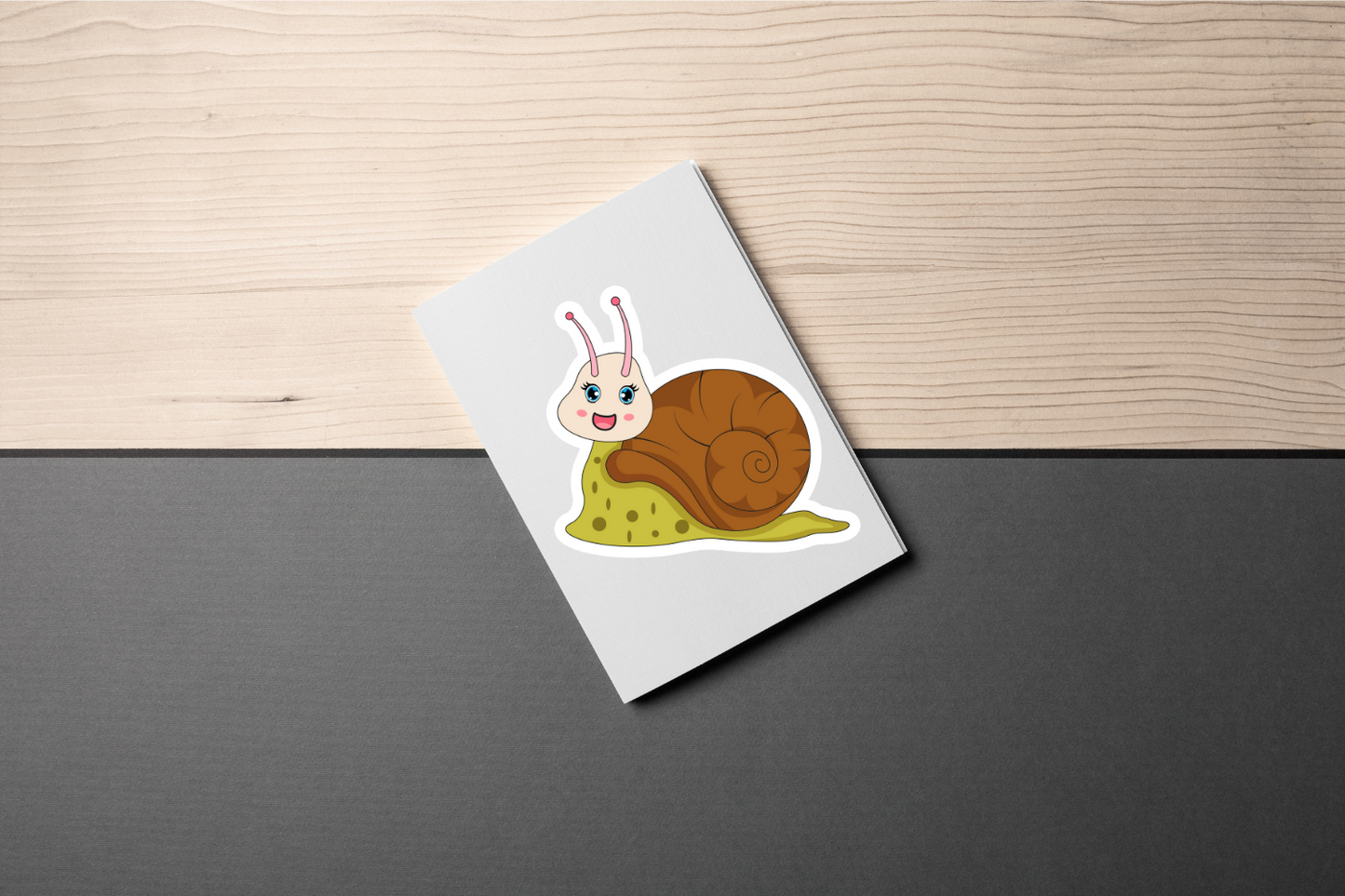 Cute Family Of Snails Sticker Bundle