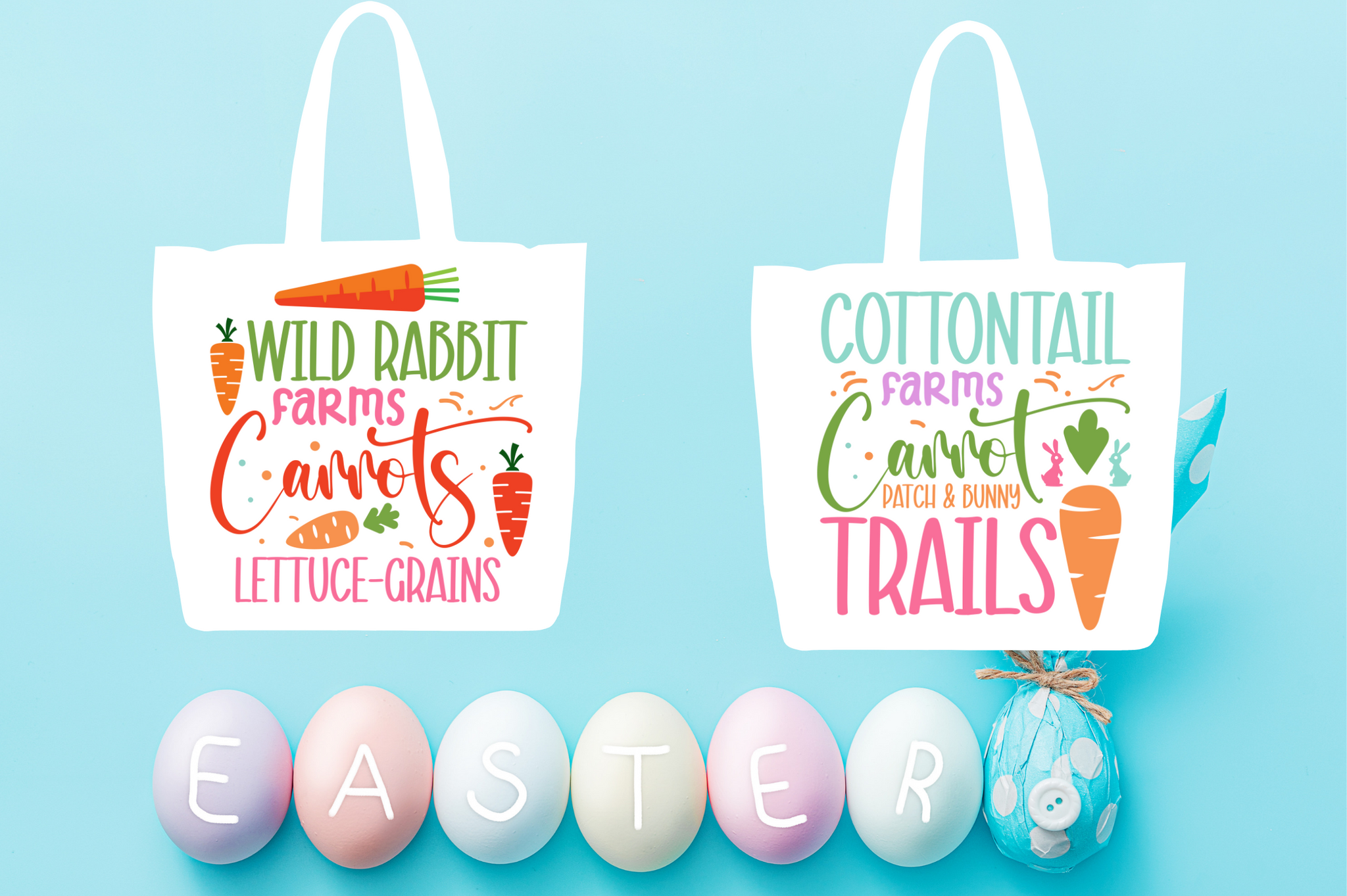 Easter Day Tote Bag SVG Bundle