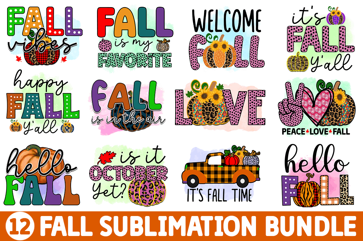 Fall Sublimation Bundle