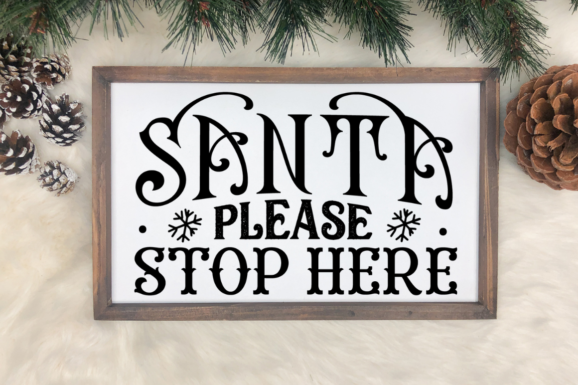 Vintage Christmas Sign Bundle