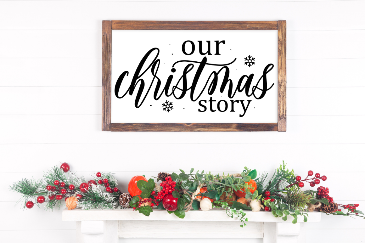 Farmhouse Christmas Sign Svg Bundle