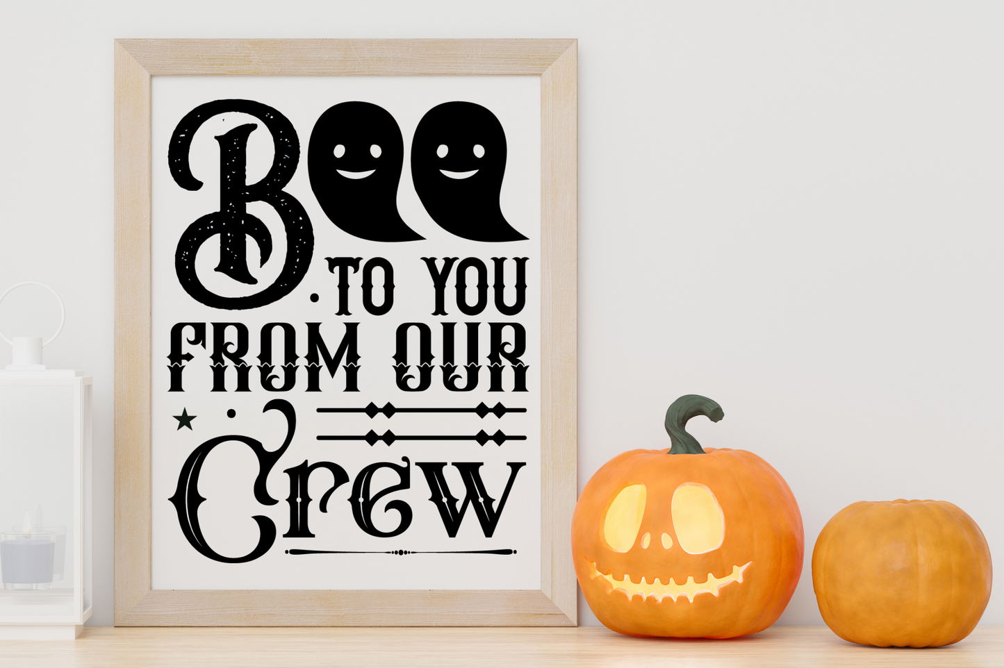 Farmhouse Halloween Round Sign SVG design Bundle