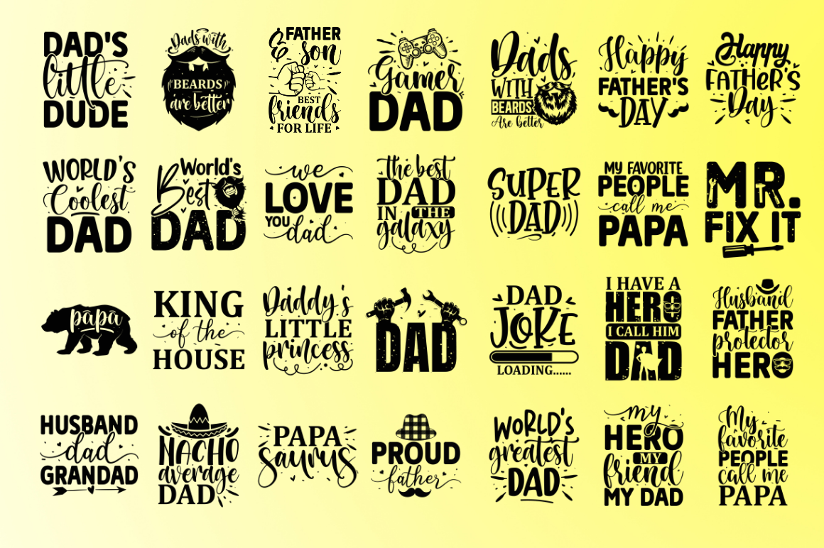 Father's day SVG Bundle