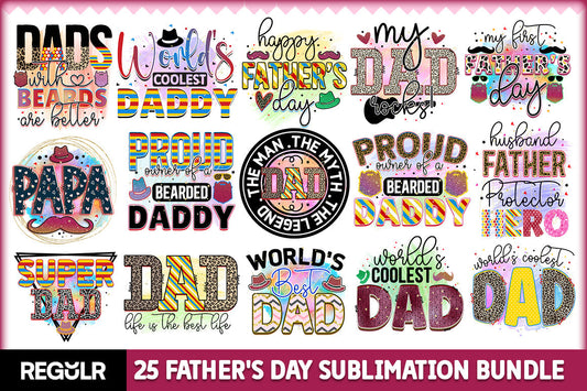 Father's  Day Sublimation Bundle