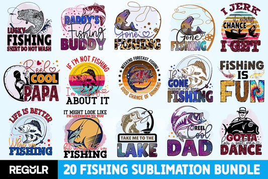 Fishing Sublimation Bundle