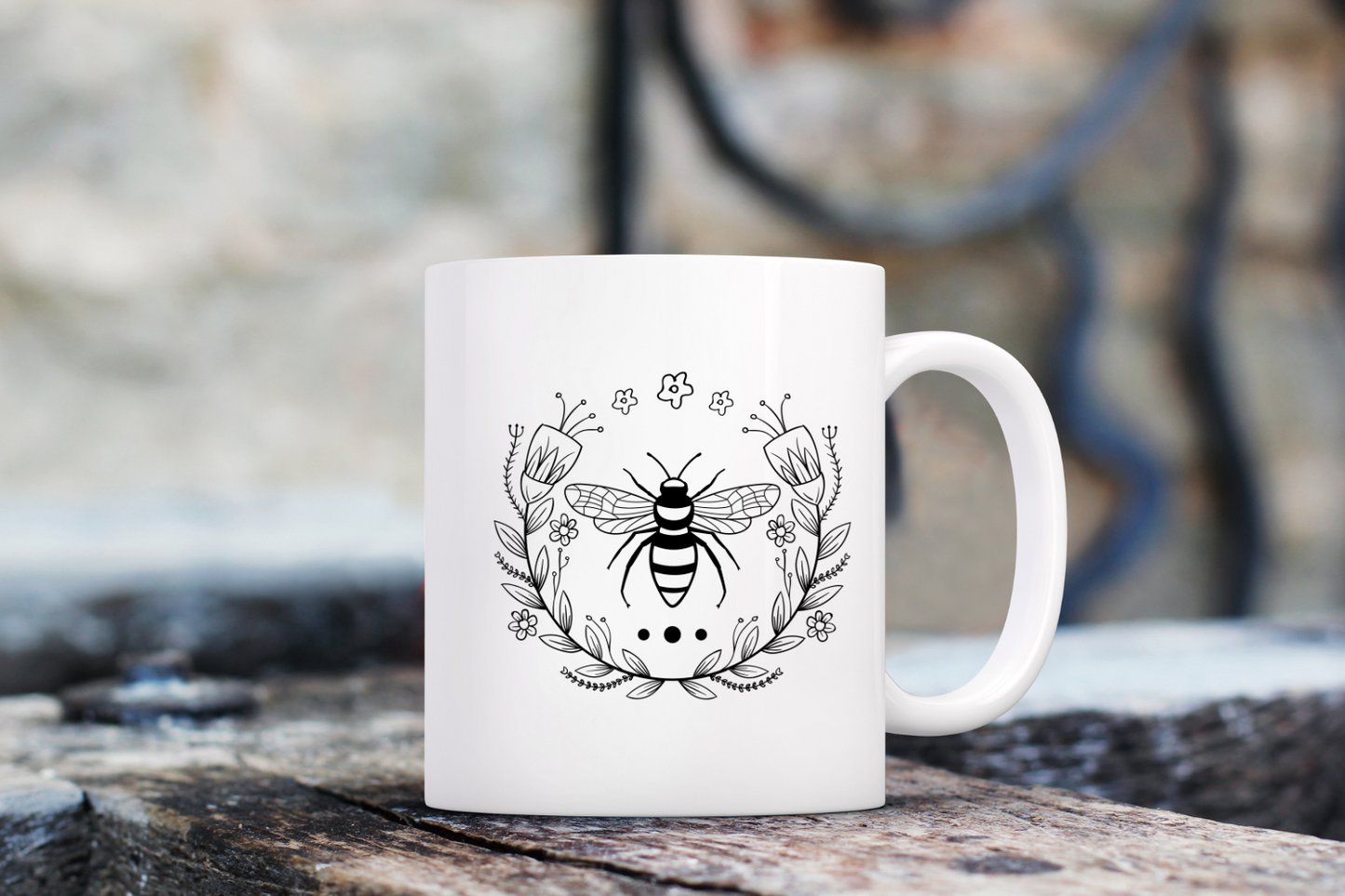 Bee With Flower SVG Bundle