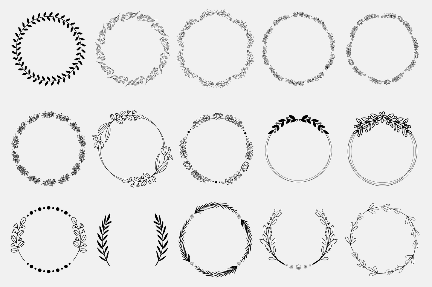 Wreath SVG Bundle