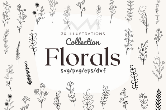 Floral SVG Bundle