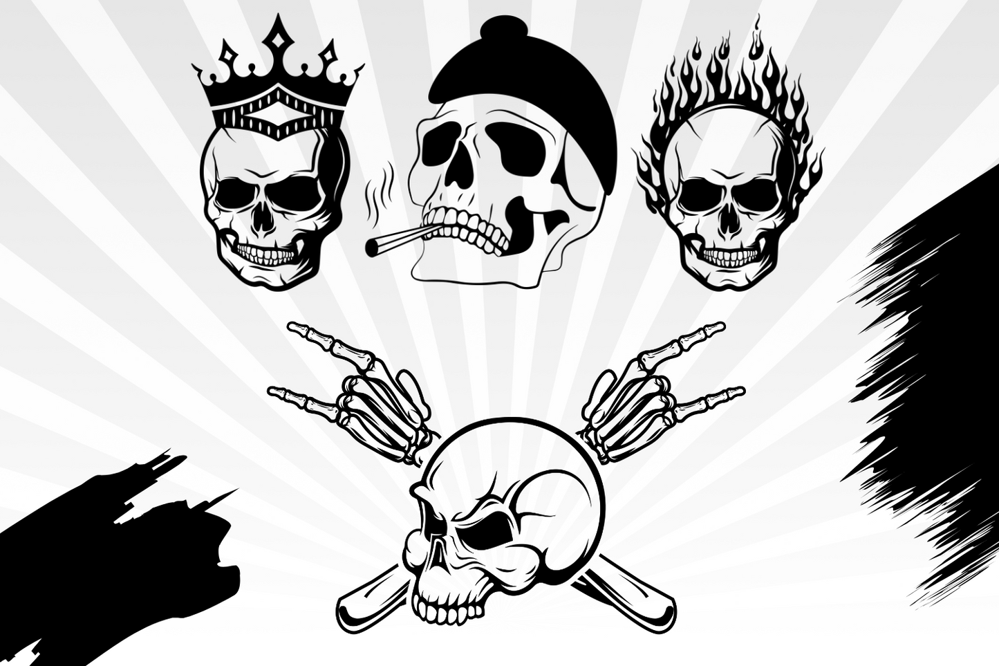 Skull SVG Bundle