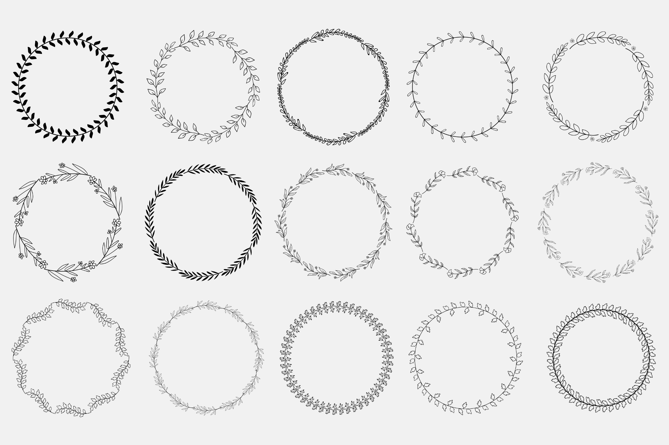 Wreath SVG Bundle