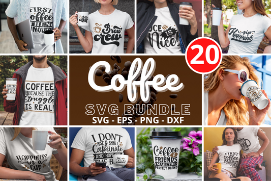 Funny Coffee Svg Bundle