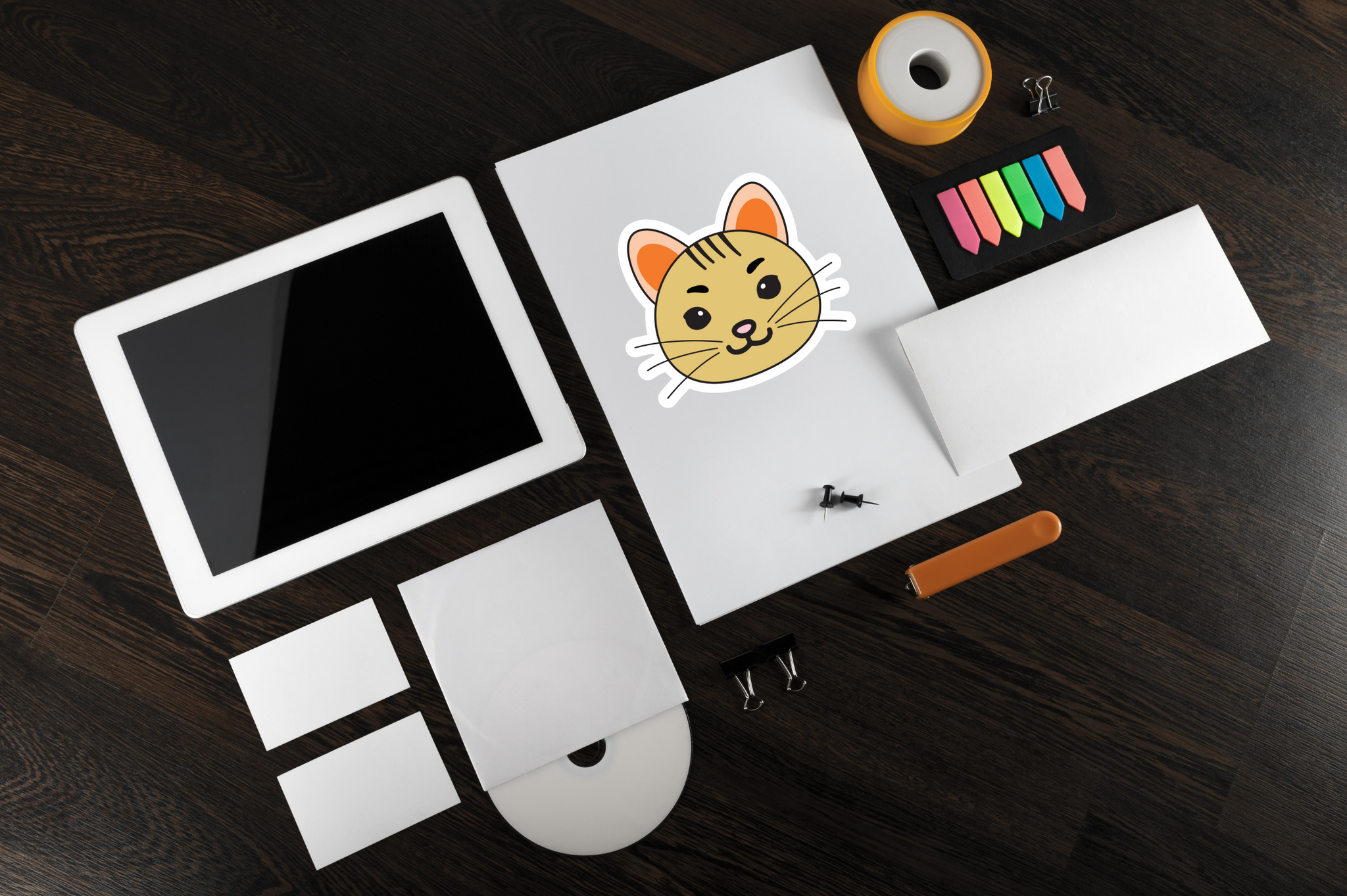 Cute Animal Face Sticker SVG Bundle