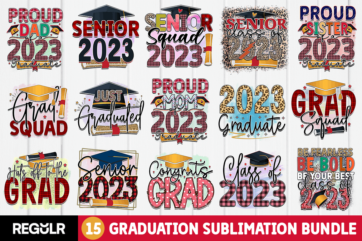 Graduation Sublimation Bundle