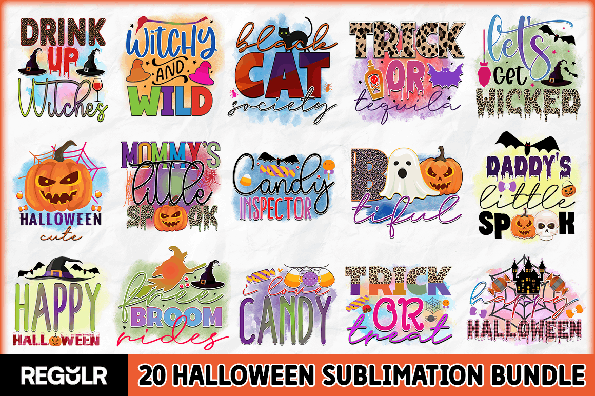 Halloween Sublimation Bundle