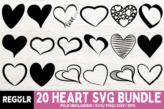 Heart SVG Bundle