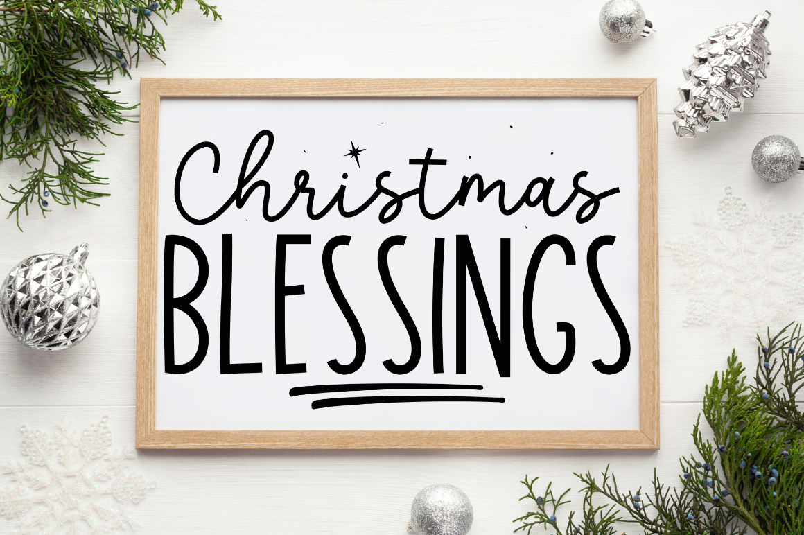 Farmhouse Christmas Sign Svg Bundle