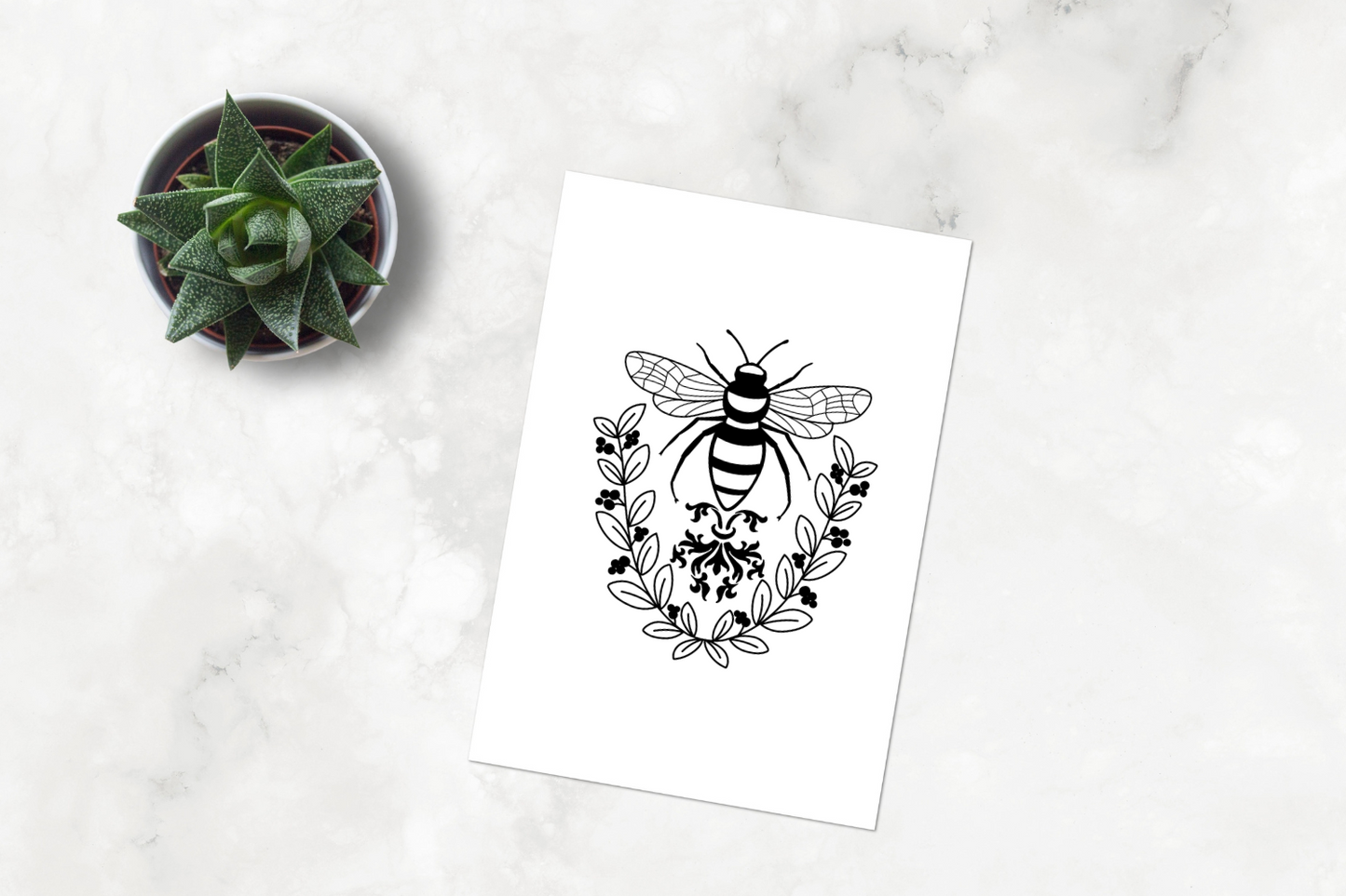 Bee With Flower SVG Bundle