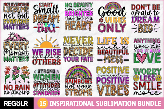 Inspirational Sublimation Bundle