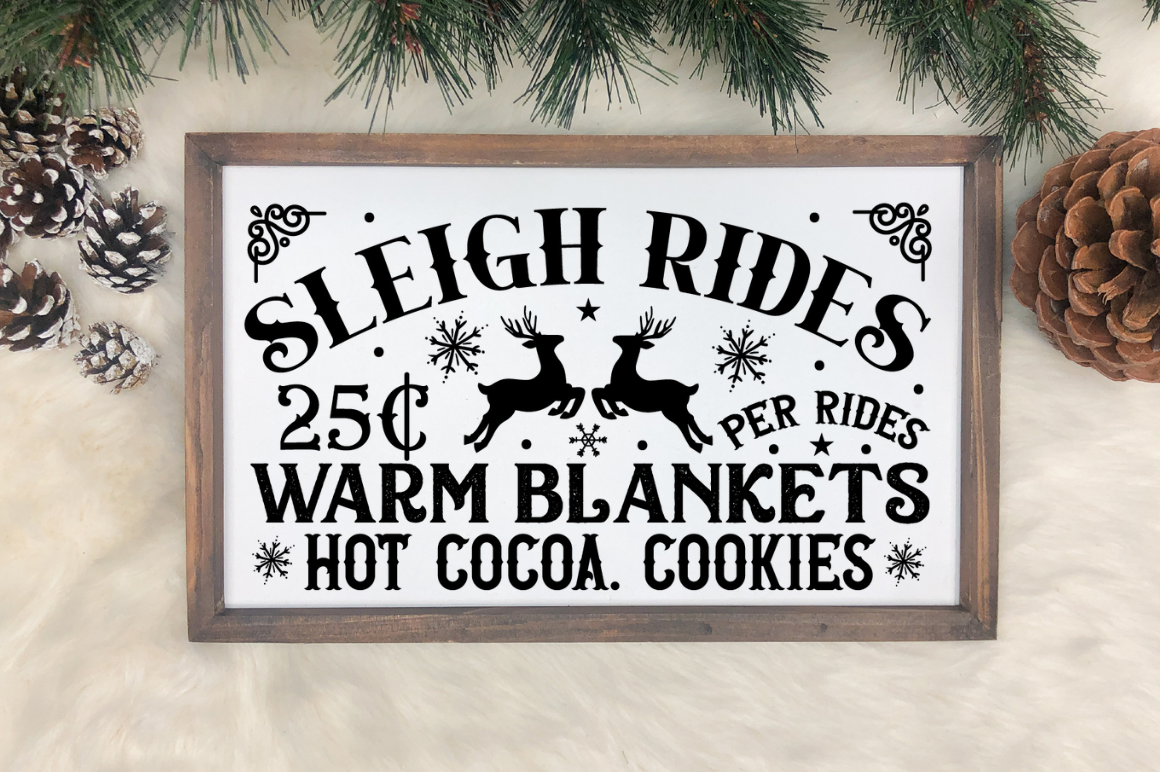 Vintage Christmas Sign Bundle