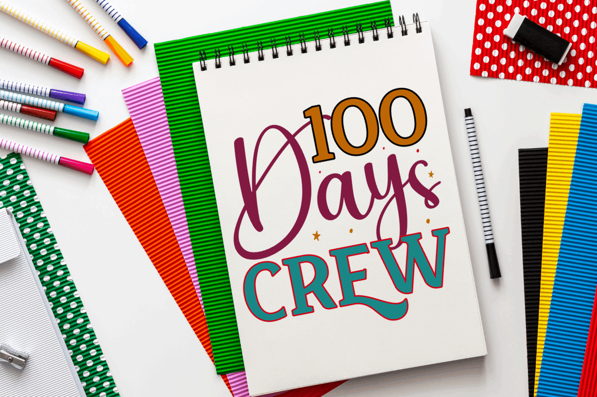 100 Days Of School Svg Bundle