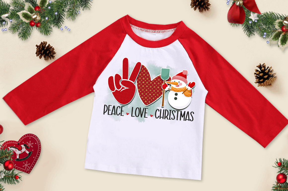 Peace Love Christmas Sublimation Bundle